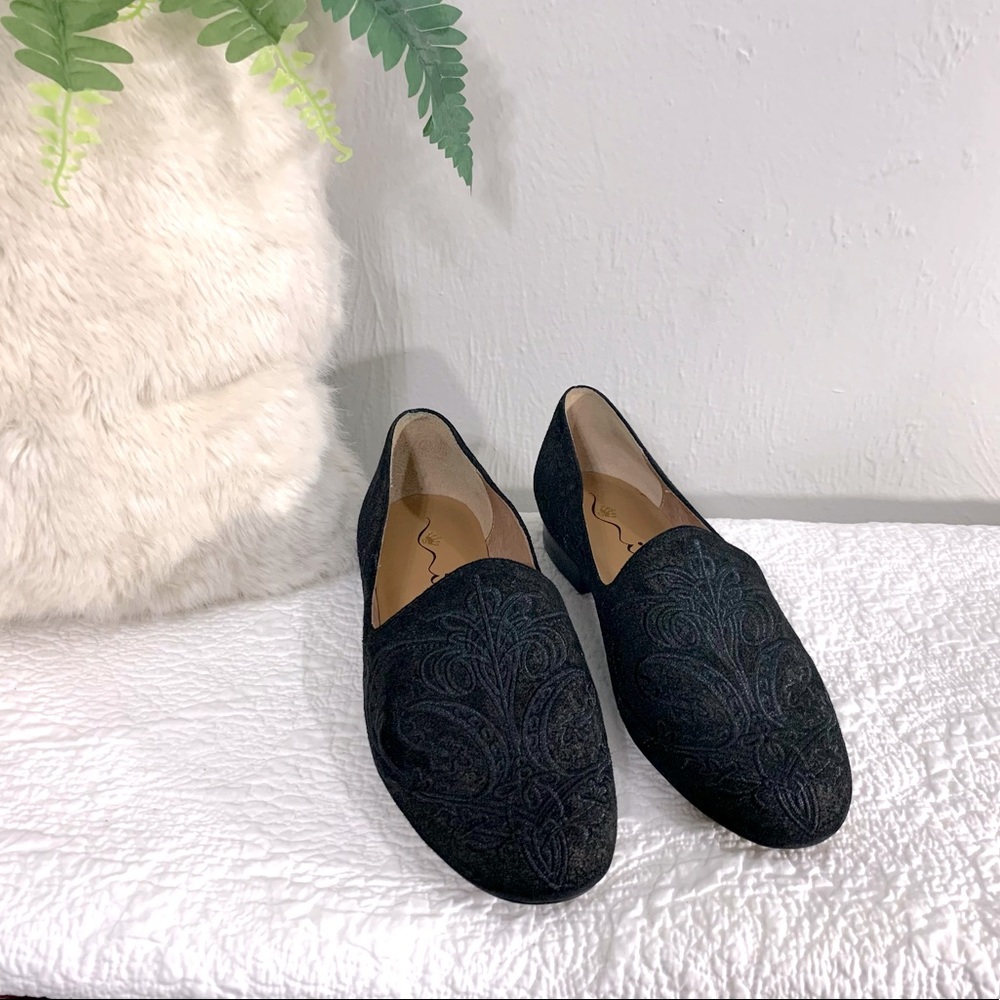 Ina Original Black Flats- Size 9.5